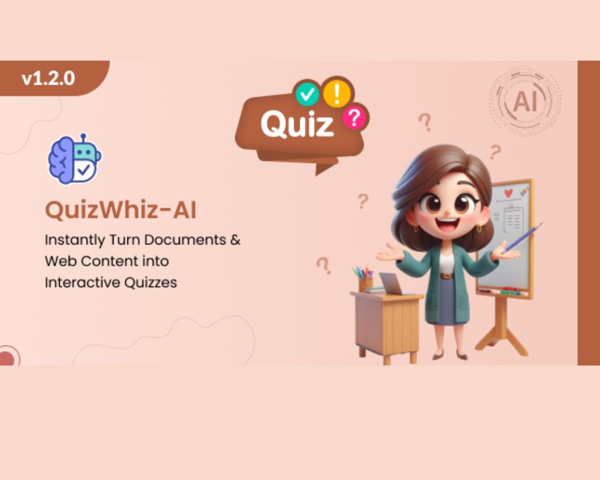 Quiz Generator : AI Powered Questions & Answers Generator script