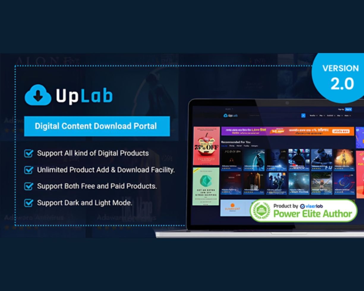 UpLab - Digital Content Download Portal